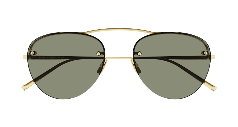 Gold Sunglasses Saint Laurent 889652420462