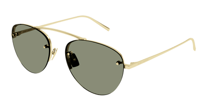 Gold Sunglasses Saint Laurent 889652420462