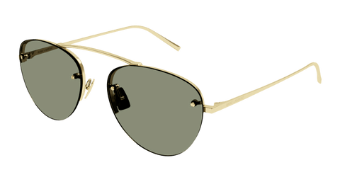 Gold Sunglasses Saint Laurent 889652420462