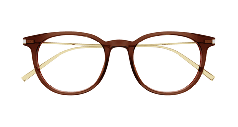 Brown Eyeglasses Saint Laurent 889652420646