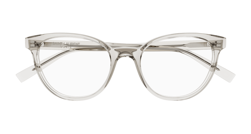 Beige Eyeglasses Saint Laurent 889652421063