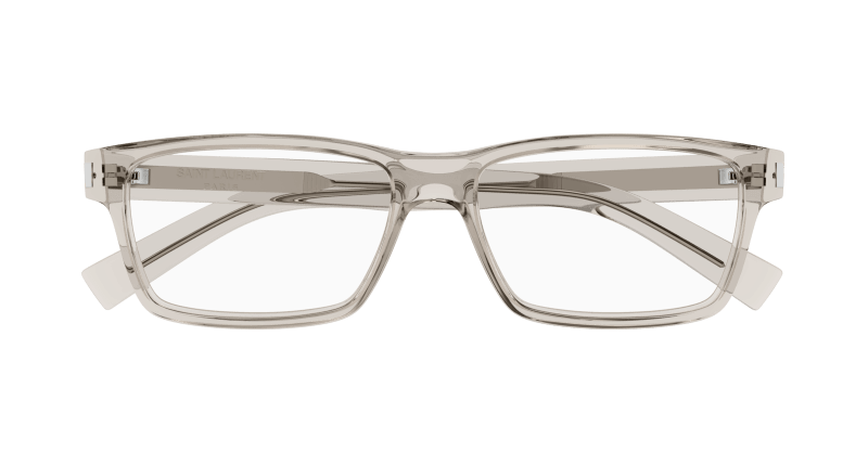 Beige Eyeglasses Saint Laurent 889652445724