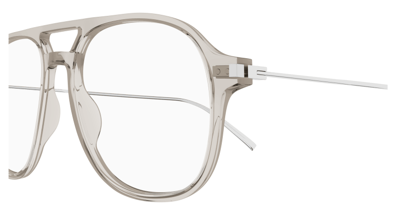 Beige Eyeglasses Saint Laurent 889652446066