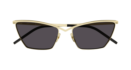 Gold Sunglasses Saint Laurent 889652453323