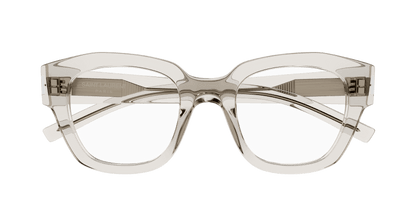 Beige Eyeglasses Saint Laurent 889652453538