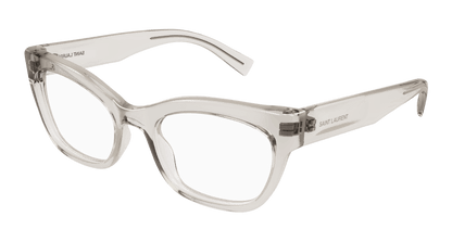 Beige Eyeglasses Saint Laurent 889652453729