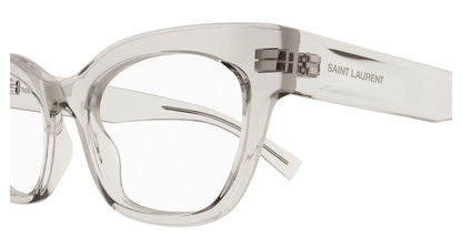 Beige Eyeglasses Saint Laurent 889652453729