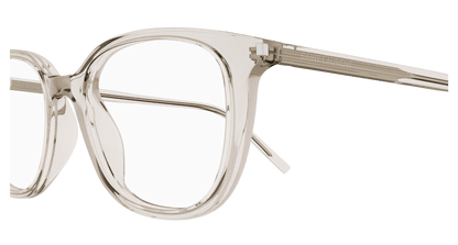 Beige Eyeglasses Saint Laurent 889652453767
