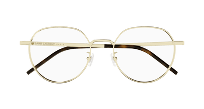 Gold Eyeglasses Saint Laurent 889652453897