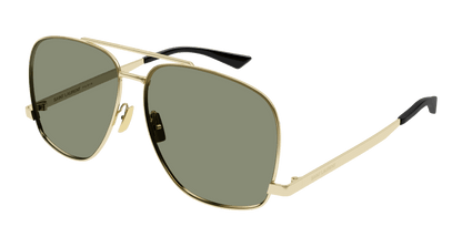 Gold Sunglasses Saint Laurent 889652475271