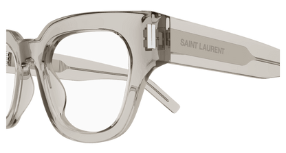Beige Eyeglasses Saint Laurent 889652485393