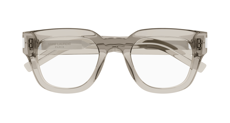 Beige Eyeglasses Saint Laurent 889652485393