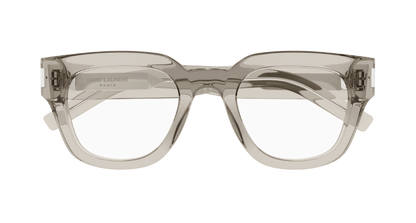 Beige Eyeglasses Saint Laurent 889652485393