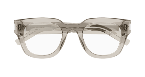 Beige Eyeglasses Saint Laurent 889652485393