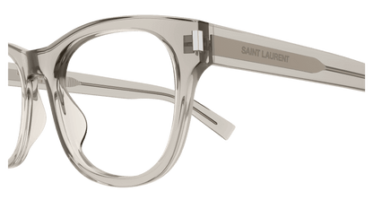 Beige Eyeglasses Saint Laurent 889652485249