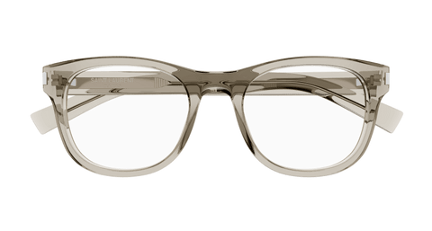 Beige Eyeglasses Saint Laurent 889652485249