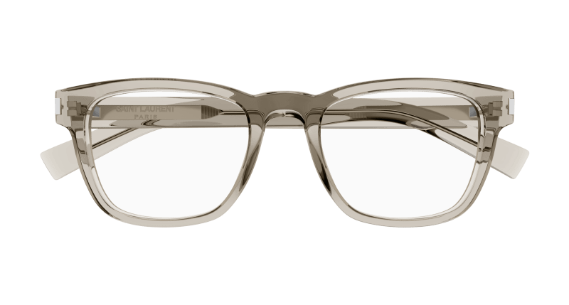Beige Eyeglasses Saint Laurent 889652485461