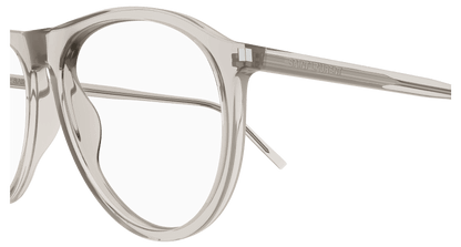 Beige Eyeglasses Saint Laurent 889652487113