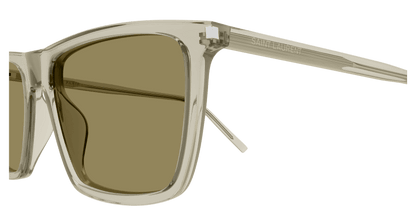 Beige Sunglasses Saint Laurent 889652487168