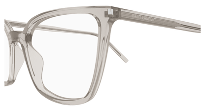 Beige Eyeglasses Saint Laurent 889652487175