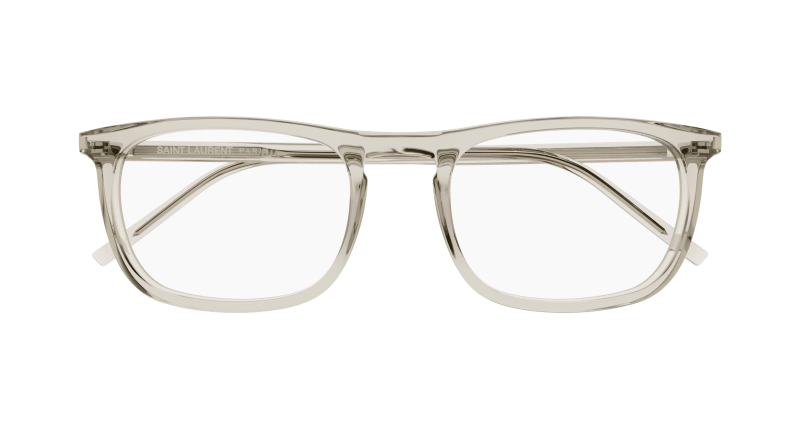 Beige Eyeglasses Saint Laurent 889652487236