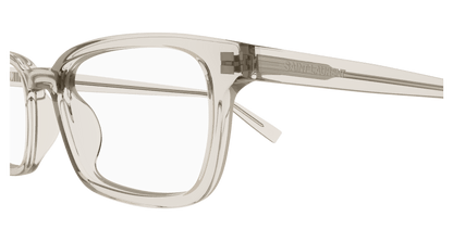 Beige Eyeglasses Saint Laurent 889652489346