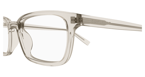 Beige Eyeglasses Saint Laurent 889652489346