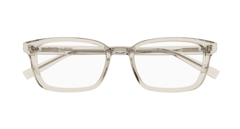 Beige Eyeglasses Saint Laurent 889652489346