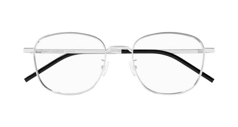 Silver Eyeglasses Saint Laurent 889652487380