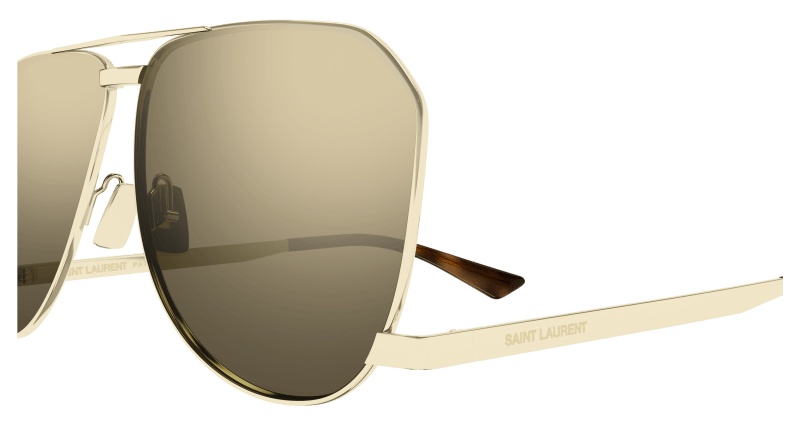 Gold Sunglasses Saint Laurent 889652484969