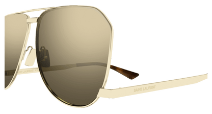 Gold Sunglasses Saint Laurent 889652484969