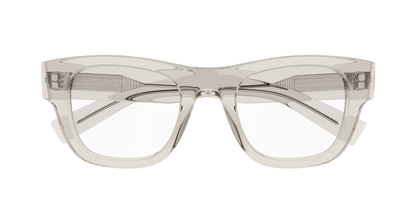 Beige Eyeglasses Saint Laurent 889652490977