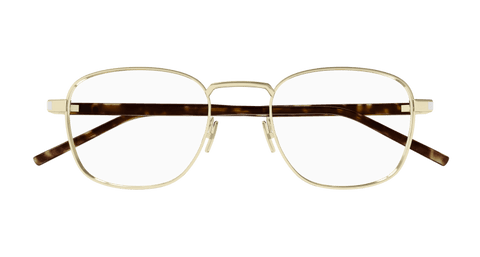 Gold Eyeglasses Saint Laurent 889652491233
