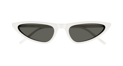 White Sunglasses Saint Laurent 889652508689
