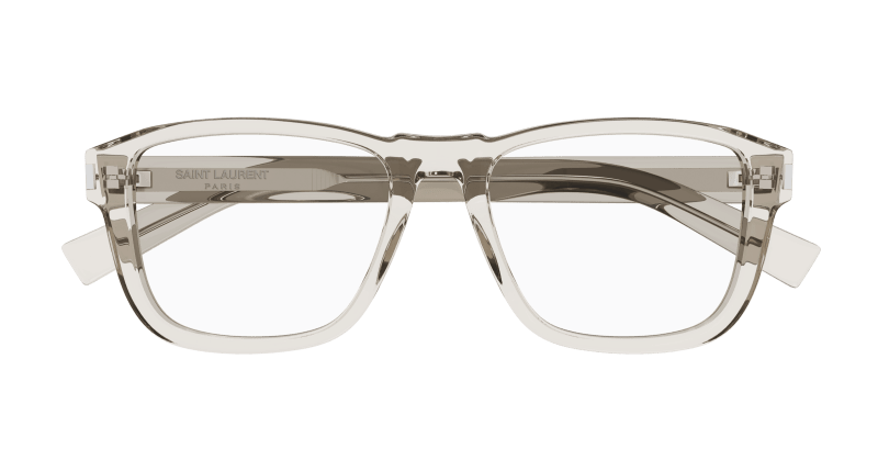 Beige Eyeglasses Saint Laurent 889652516721