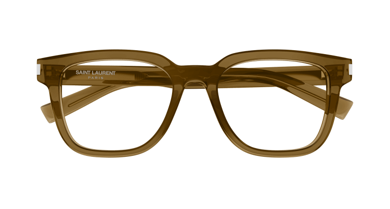 Brown Eyeglasses Saint Laurent 889652516950