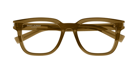 Brown Eyeglasses Saint Laurent 889652516950