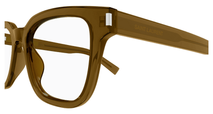 Brown Eyeglasses Saint Laurent 889652516950
