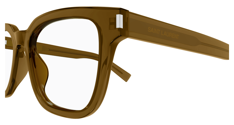 Brown Eyeglasses Saint Laurent 889652516950