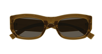 Brown Sunglasses Saint Laurent 889652516073