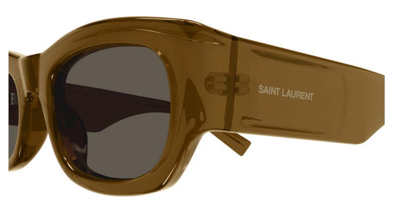 Brown Sunglasses Saint Laurent 889652516073
