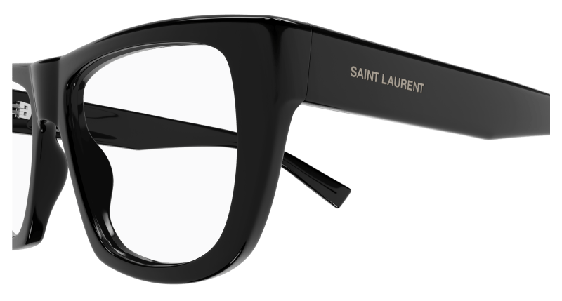 Black Eyeglasses Saint Laurent 889652516097