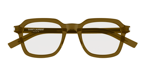 Brown Eyeglasses Saint Laurent 889652516219