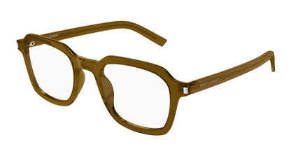 Brown Eyeglasses Saint Laurent 889652516219