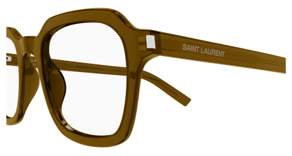 Brown Eyeglasses Saint Laurent 889652516219