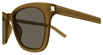 Brown Sunglasses Saint Laurent 889652516264