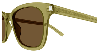 Green Sunglasses Saint Laurent 889652516257