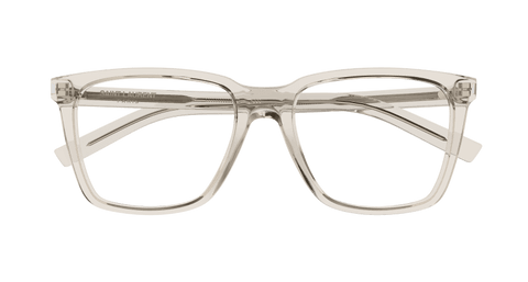 Beige Eyeglasses Saint Laurent 889652516448