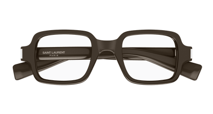 Brown Eyeglasses Saint Laurent 889652517018