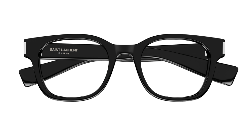 Black Eyeglasses Saint Laurent 889652520292